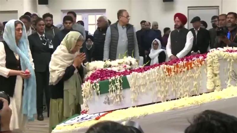 Manmohan Singh Last Rites: বিদায়বেলা ...