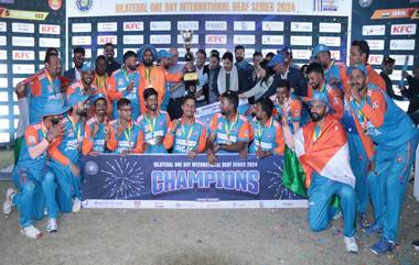 Bilateral ODI Deaf Cricket Series: দুই দেশের বধির ক্রিকেট সিরিজে ৫-০ তে শ্রীলঙ্কাকে হোয়াইট ওয়াশ ভারতের