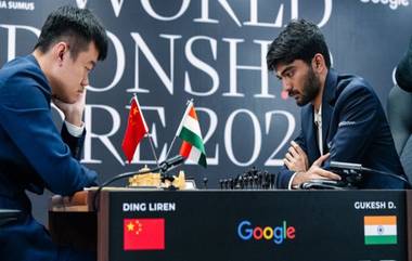 World Chess Championship: বিশ্ব দাবা চ্যাম্পিয়নশিপের ৬নং গেমে ডিং লিরেনের বিরুদ্ধে ড্র করল ভারতীয় গ্র্যান্ডমাস্টার ডি. গুকেশ