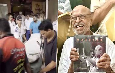 Shyam Benegal: ত্রিবেণী সঙ্গম ছেড়ে চিরবিদায়, শ্যাম বেনেগালের শেষযাত্রায় চোখ ভিজছে অনুরাগীদের