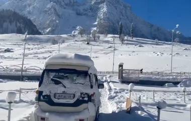 Kargil Snowfall: রেকর্ড তুষারপাতে বিচ্ছিন্ন কার্গিল, বরফের চাঁই পড়ে বন্ধ দুই জাতীয় সড়ক