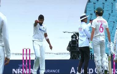 Jasprit Bumrah Vs Sam Konstas Video: বিরাটের পর এবার বুমরাহ-র সঙ্গে তর্কে জড়ালেন কনস্টাস, মাঠের ঝামেলা সামাল দিলেন আম্পায়ার (দেখুন ভিডিও)