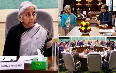 Union Budget 2025-26: বাজেট পেশের আগে বৈঠকে কেন্দ্রীয় অর্থমন্ত্রী নির্মলা সীতারামন ও কেন্দ্রীয় কৃষি ও কৃষক কল্যাণ মন্ত্রী শিবরাজ সিং চৌহান