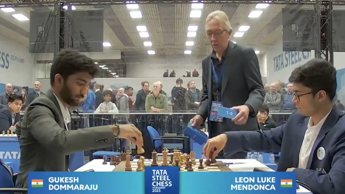 Tata Steel Chess Tournament 2025: নবম রাউন্ডে মেন্ডনকার বিরুদ্ধে জয়, টাটা স্টিল দাবা টুর্নামেন্টের পয়েন্ট তালিকার শীর্ষে গুকেশ ডোমমারাজু