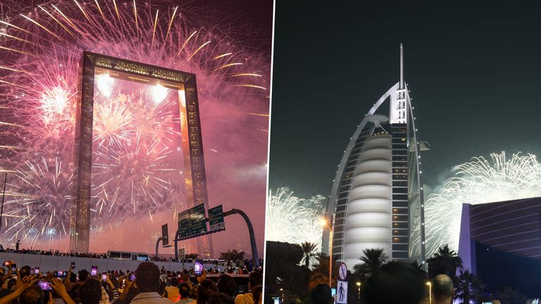 UAE New Year 2025: ড্রোন, আতশবাজি, বিশ্ব রেকর্ড দিয়ে ২০২৫ সালকে স্বাগত জানাল দুবাই