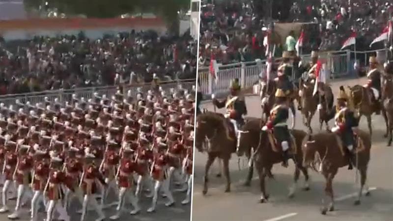 Republic Day Parade 2025: কর্তব্য পথে প্রজাতন্ত্র দিবসের কুচকাওয়াজের পূর্ণাঙ্গ মহড়া, দেখুন ভিডিও