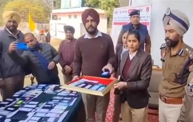 Punjab Police:১৬০ টি খোয়া যাওয়া ফোন ফিরিয়ে দিল পঞ্জাব পুলিশ