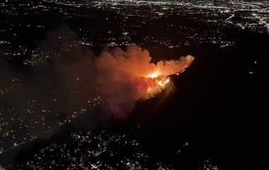 Hollywood Hills Wildfire Video: লস এঞ্জেলসের পর জ্বলছে হলিউড হিলস, আগুনের গ্রাসে মার্কিন মুলুকের বহু এলাকা, দেখুন