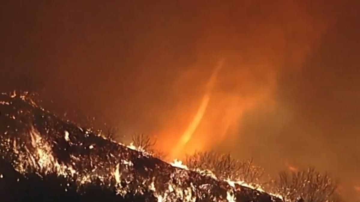 Los Angeles Wildfire Video: পুড়ে ছারখার সব; দাবানলের মাঝে হাজির 'ফায়ার টর্নেডো', ভয়াবহ হচ্ছে অবস্থা দেখুন