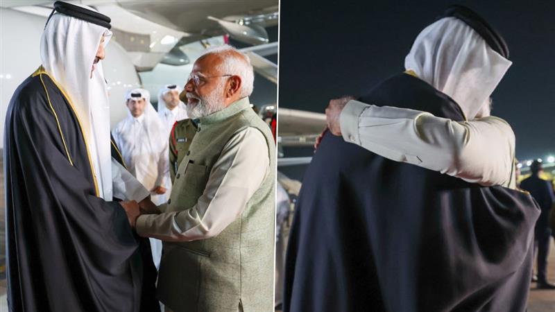 PM Modi: কাতারের আমিরকে বিমানবন্দরে গিয়ে স্বাগত জানিয়ে বার্তা প্রধানমন্ত্রী মোদীর