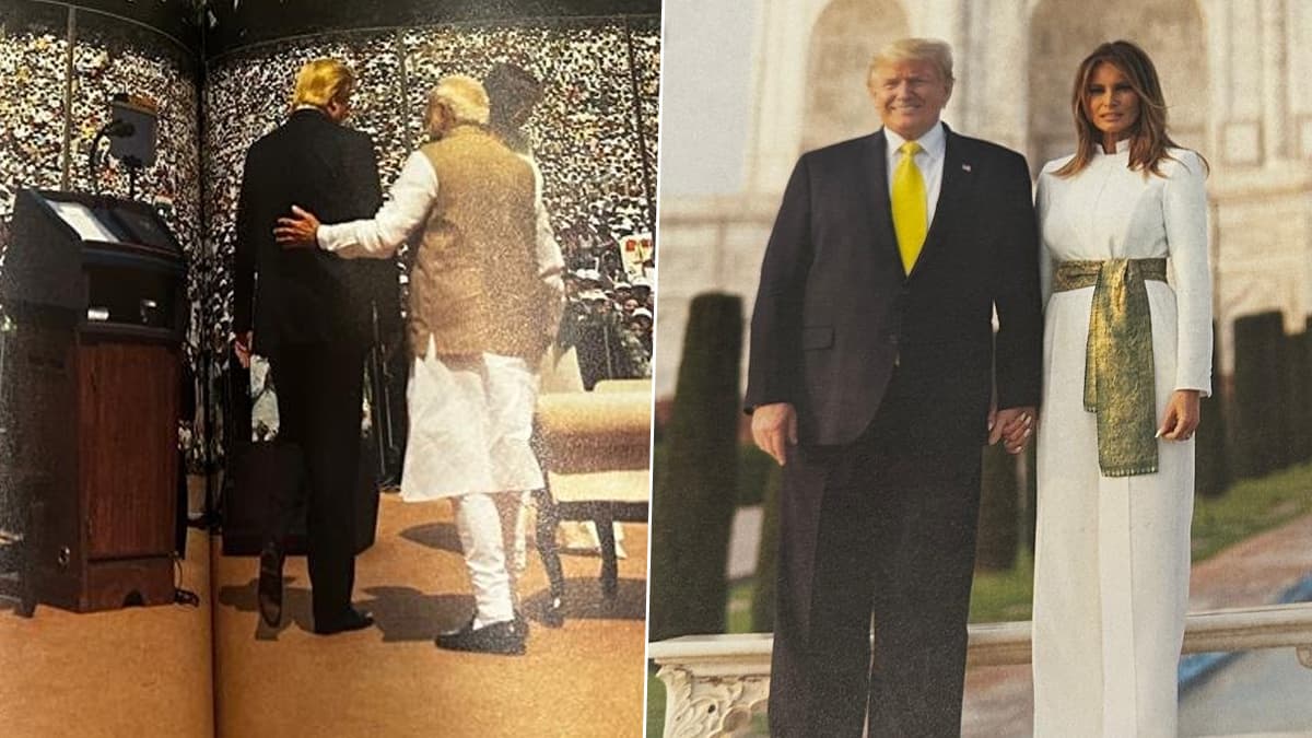 Trump Gift A Book to Modi: প্রধানমন্ত্রী নরেন্দ্র মোদীকে ‘আওয়ার জার্নি টুগেদার’ বইটি উপহার মার্কিন প্রেসিডেন্ট ডোনাল্ড ট্রাম্প-এর (দেখুন ছবি)