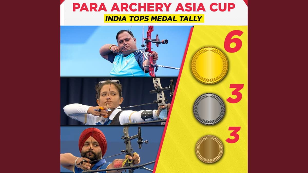 2025 Para Archery Asia Cup: ২০২৫ প্যারা আর্চারি এশিয়া কাপে জয়জয়কার ভারতের, ৬টি স্বর্ণ সহ পদক টেবিলের শীর্ষে ভারতীয় দল