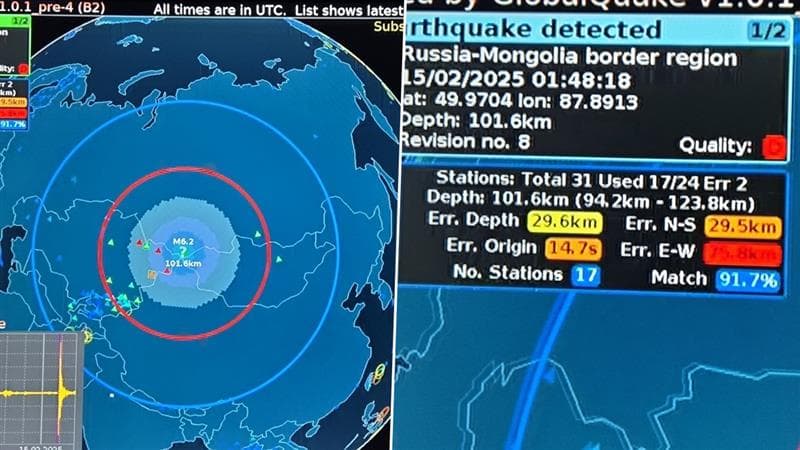 Earthquake in Siberia: ভূমিকম্প আঘাত হানল সাইবেরিয়ায়, রিখাটার স্কেলে কম্পনের মাত্রা ৬.৪