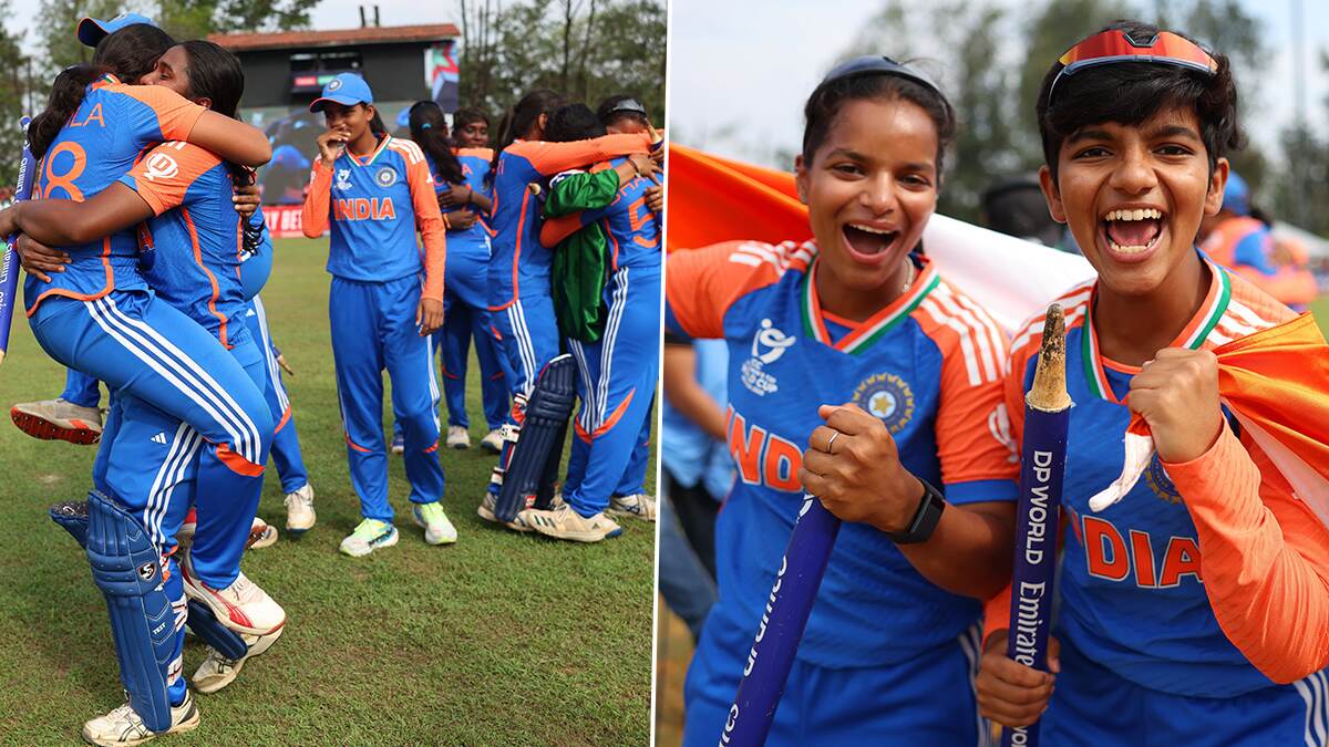 India Wins U19 Women's T20 World Cup: দক্ষিণ আফ্রিকাকে হারিয়ে টানা দ্বিতীয়বার অনূর্ধ্ব-১৯ মহিলা টি-টোয়েন্টি বিশ্বকাপ শিরোপা জয় ভারতের