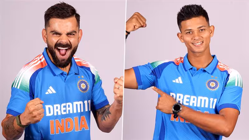 Team India New Jersey: চ্যাম্পিয়ন্স ট্রফির আগে ইংল্যান্ডের বিরুদ্ধে নতুন জার্সিতে টিম ইন্ডিয়ার খেলোয়াড়রা, ছবি শেয়ার করল বিসিসিআই (দেখুন ছবি )