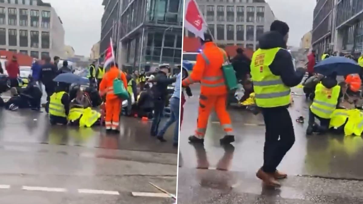 Car Drives Into Crowd In Germany Video: পিষে মারাই ছিল লক্ষ্য, মানুষের উপর দিয়ে চালিয়ে দেওয়া হল গাড়ি, দেখুন ত্রাসের ভিডিয়ো