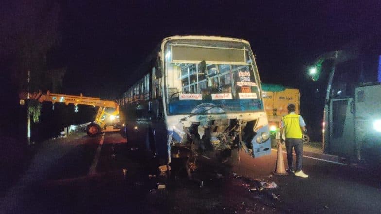 Accident in Tamil Nadu: তামিলনাড়ুত ভয়াবহ দুর্ঘটনা, ঘটনাস্থলেই মৃত্যু ৫ জনের