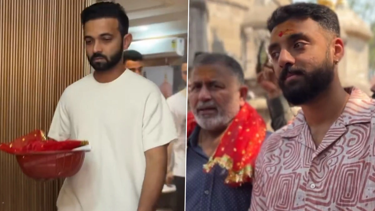 KKR at Kamakhya Temple: দেখুন, জয়ের খোঁজে রাজস্থান রয়্যালসের ম্যাচের আগে কামাখ্যা মন্দিরে কেকেআর