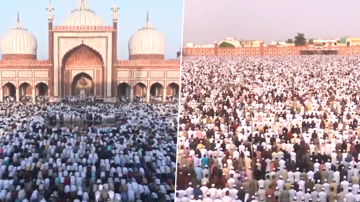 Eid Al Fitr 2025: দেশজুড়ে আজ পালিত হচ্ছে ঈদ-আল-ফিতর, সকাল থেকেই বিভিন্ন মসজিদে চলছে নামাজ পাঠ (দেখুন ভিডিও)