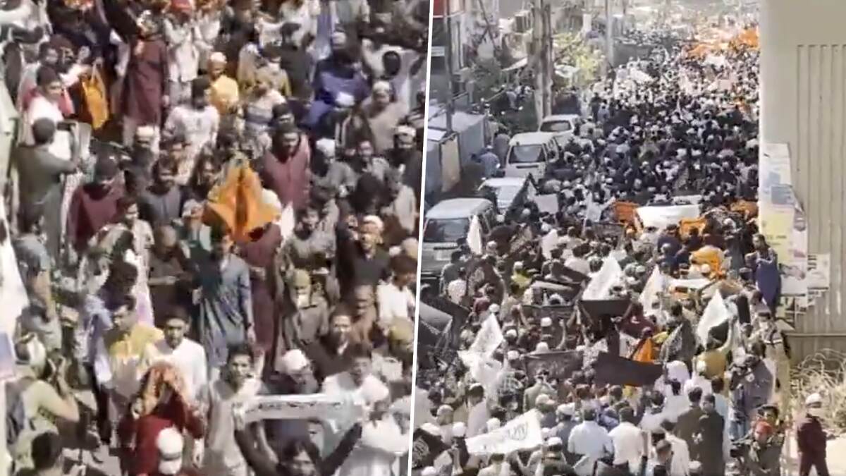 Bangladesh: বাংলাদেশে নিষিদ্ধ দল হিযবুত তাহরীর মিছিল, কাঁদানে গ্যাস নিক্ষেপ