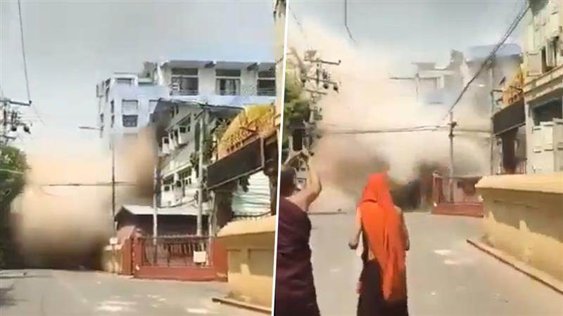 Myanmar Earthquake: ফের বড় কম্পন মায়ানমারে, হাজারেরও বেশী মানুষের মৃত্যুর পর কেঁপেই চলেছে মাটি