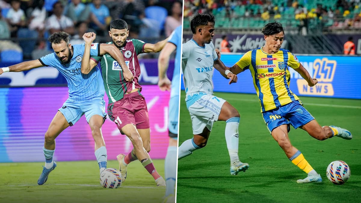 ISL 2024-25 Video Highlights: মোহনবাগানের বিরুদ্ধে ড্রয়ে প্রায় প্লে-অফ নিশ্চিত মুম্বইয়ের, জামশেদপুরের কাছে ড্রয়ে ছিটকে গেল কেরালা; দেখুন ভিডিও হাইলাইটস