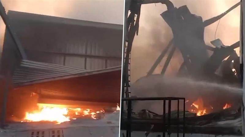Haryana Fire: কারখানা থেকে বেরোচ্ছিলে কালো ধোঁয়া, মুহূর্তের মধ্যে আগুনের গ্রাসে চলে যায় একাংশ, সোনিপতে ভয়ঙ্কর অগ্নিকাণ্ড