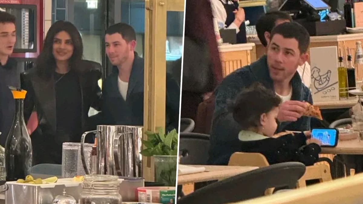 Priyanka Chopra and Nick Jonas dinner outing in New York: নিউ ইয়র্ক ভ্রমণে গিয়ে একসঙ্গে নৈশভোজ নিক-প্রিয়াঙ্কার, ফোনে ডুবে একরত্তি মালতী