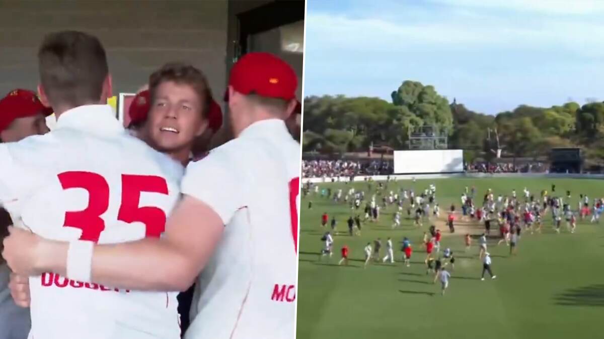Sheffield Shield 2024-25: পুরো ২৯ বছর পর শেফিল্ড শিল্ড জিতল দক্ষিণ অস্ট্রেলিয়া, দেখুন আবেগে মাঠে ফ্যানদের জনজোয়ার