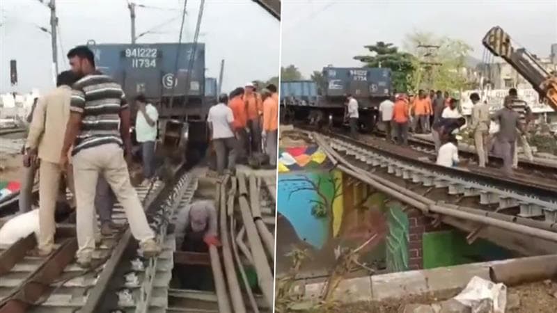 Andhra Pradesh Train Accident: অন্ধ্রপ্রদেশে লাইনচ্যুত পণ্যবাহী ট্রেন, ব্যাহত রেল পরিষেবা