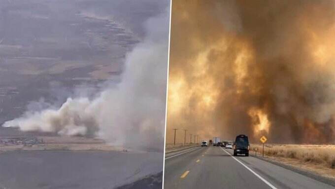 California Wildfire: ক্যালিফোর্নিয়ায় ফের দাবানল, পুড়ে খাক কয়েক হাজার একর জমি