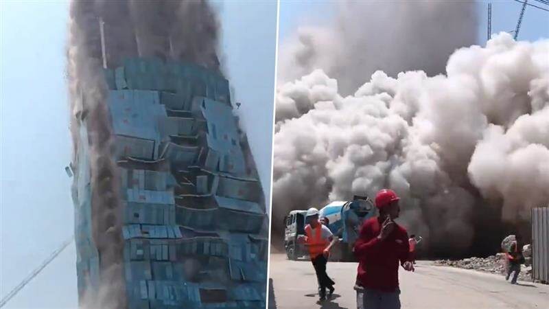 Strong Earthquake In Bangkok Video: প্রবল ভূমিকম্পে ধ্বংসলীলা দেখল ব্যাঙ্কক, ধুলোয় মিশে গেল একাধিক গগণচুম্বী বহুতল, দেখুন