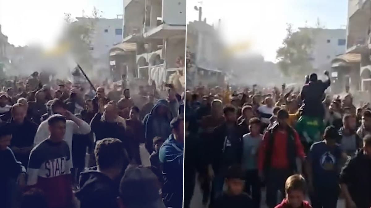 'Hamas Out' Slogans In Gaza Street Video: যুদ্ধে বিধ্বস্ত প্যালেস্তিনীয়রা, 'গাজা থেকে হামাসকে তাড়ানো হোক', উঠল স্লোগান দেখুন
