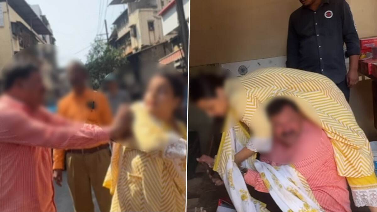 Leader Thrashed by Female Worker Video: 'নেতাজিকে' সামনে পেয়ে 'রণমূর্তি' মহিলার; চড়, থাপ্পড়ে নাস্তানাবুদ প্রাক্তন কাউন্সিলর, দেখুন