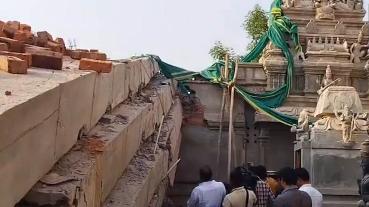 Building Collapsed in Telangana: আচমকা হুড়মুড়িয়ে ভেঙে পড়ল নির্মীয়মাণ বাড়ি, দেখুন ভিডিয়ো