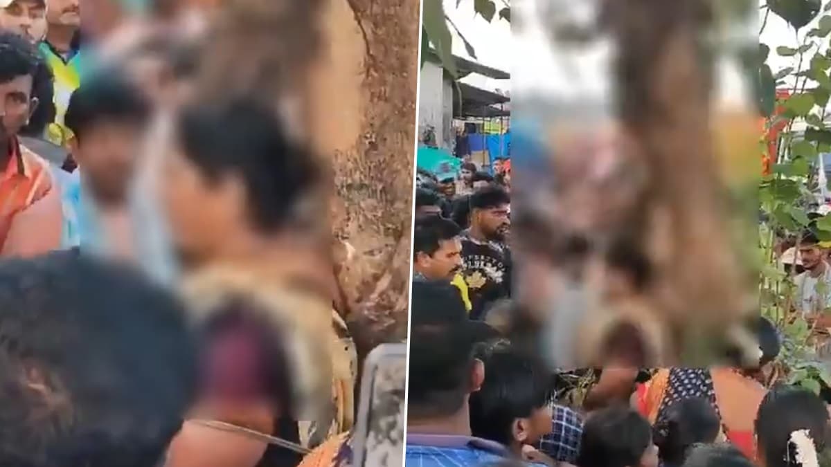 Woman Tied to Tree, Assaulted: মাছ চুরির অভিযোগে ভয়ঙ্কর 'শাস্তি', মহিলাকে গাছে বেধে মারধর, দেখুন ভিডিয়ো