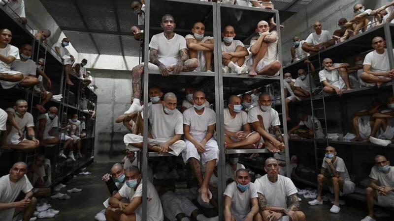 El Salvador Mega-Prison: এল সালভাদর কারাগারে শত শত ভেনেজুয়েলাকে বিনা বিচারে আটক!