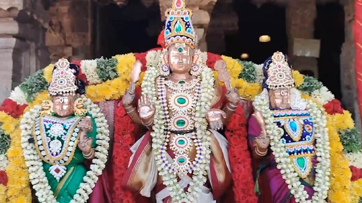 Chithirai Festival: বৃহদীশ্বর মন্দিরে মাদুরাই চিথিরাই উৎসব, দেখুন ভিডিও