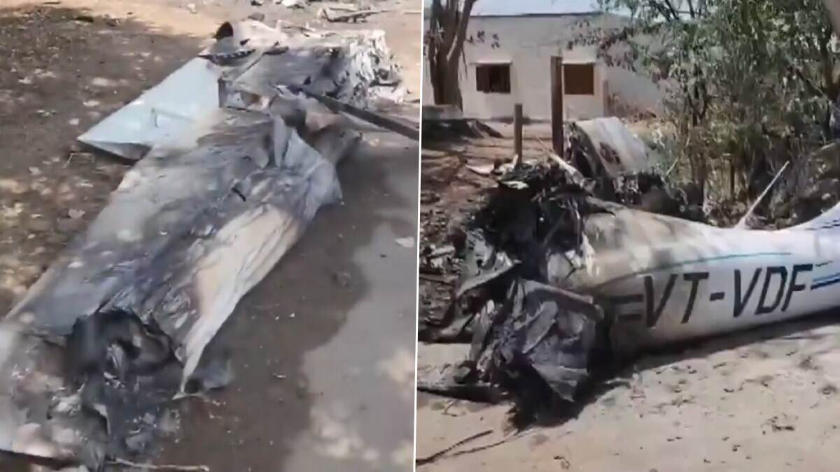 Aircraft Crash: গুজরাটে ভেঙে পড়ল আস্ত বিমান, নিহত পাইলট