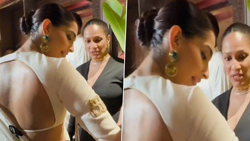 Hot Sonam Video: পিঠখোলা ব্লাউজে আত্মবিশ্বাসী সোনম, গ্রীষ্মের দিনে উষ্ণতা ছড়াচ্ছেন সুন্দরী নায়িকা