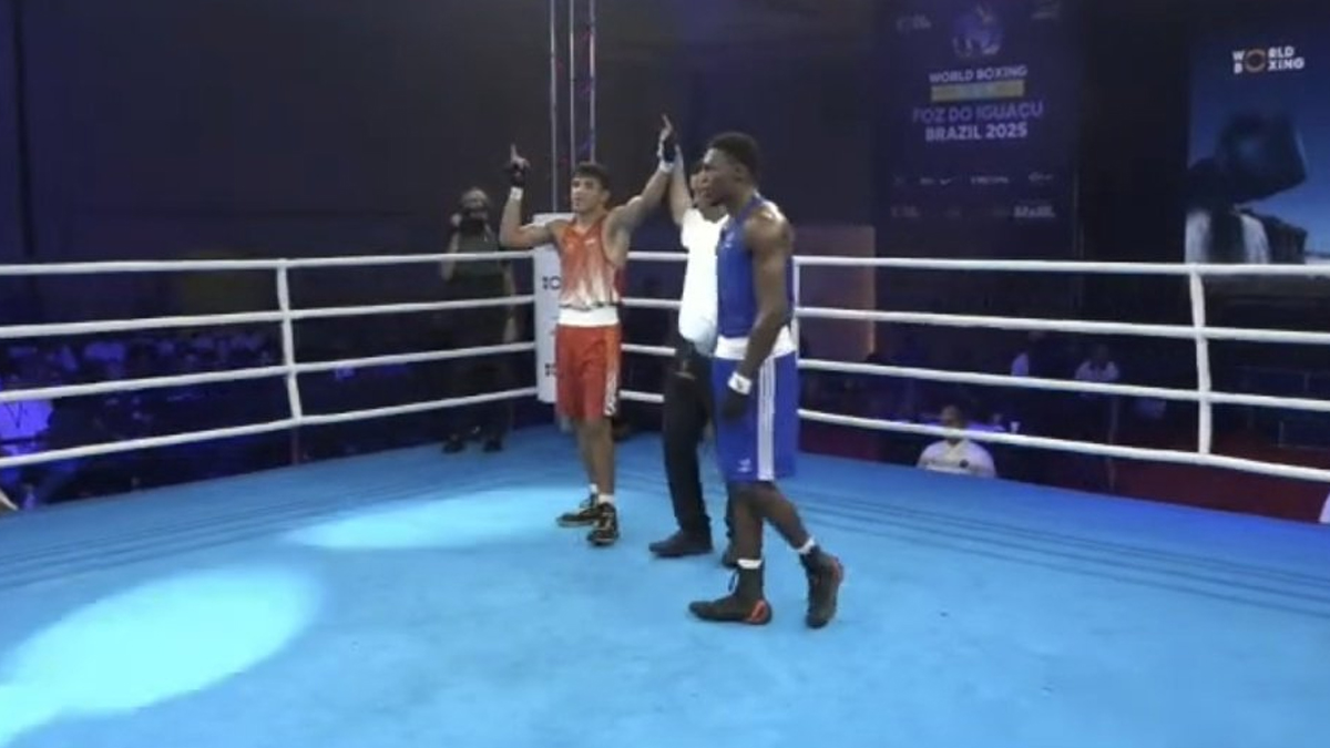 Boxing World Cup 2025 Final: প্রথম ভারতীয় হিসেবে ব্রাজিলের ফোজ দো ইগুয়াকুতে অনুষ্ঠিত বক্সিং বিশ্বকাপ ফাইনালে হিতেশ