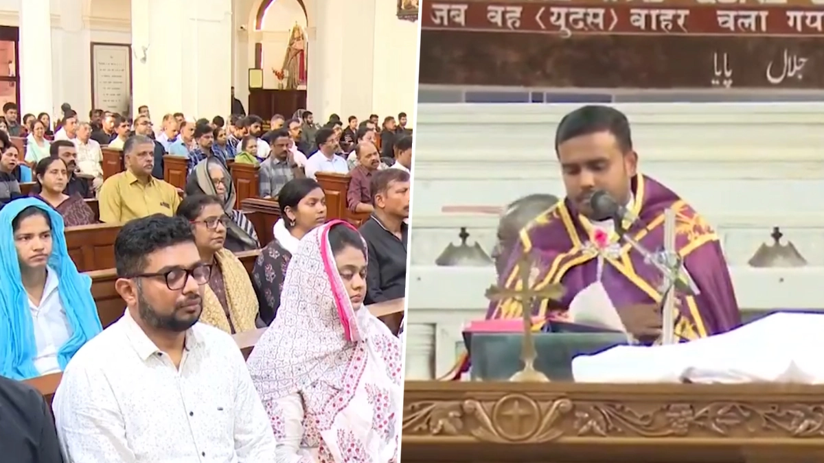 Good Friday Prayer: দিল্লির ক্যাথেড্রাল চার্চে গুড ফ্রাইডের প্রার্থনা, দেখুন ভিডিও