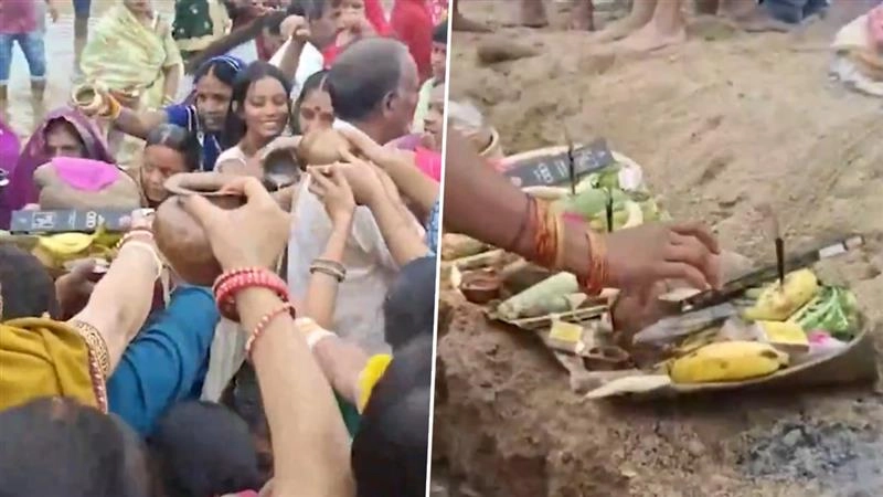 Chaiti Chhath Puja: শুক্রবার ভক্তিভরে পালন হচ্ছে চৈতি ছট পূজা, দেখুন ভিডিও