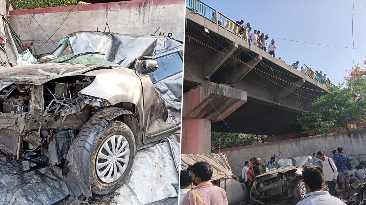 Ghaziabad: ফ্লাইওভারের রেলিং ভেঙে ৫০ ফুট নিচে উল্টে পড়ল গাড়ি, আহত মহিলা জন্ম দিলেন সুস্থ সন্তান
