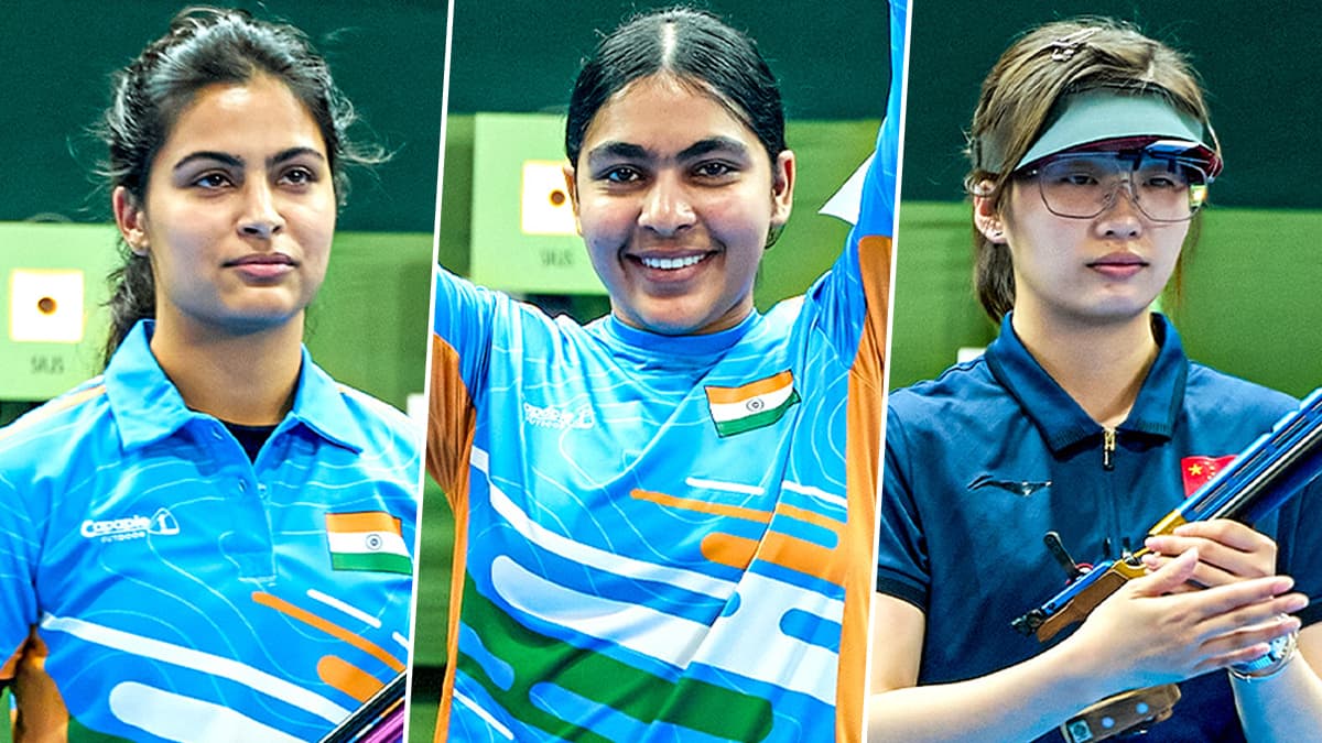 ISSF World Cup: লিমায় অনুষ্ঠিত আইএসএসএফ বিশ্বকাপে মহিলাদের ১০ মিটার এয়ার পিস্তল ইভেন্টে ভারতের সোনা ও রৌপ্য পদক