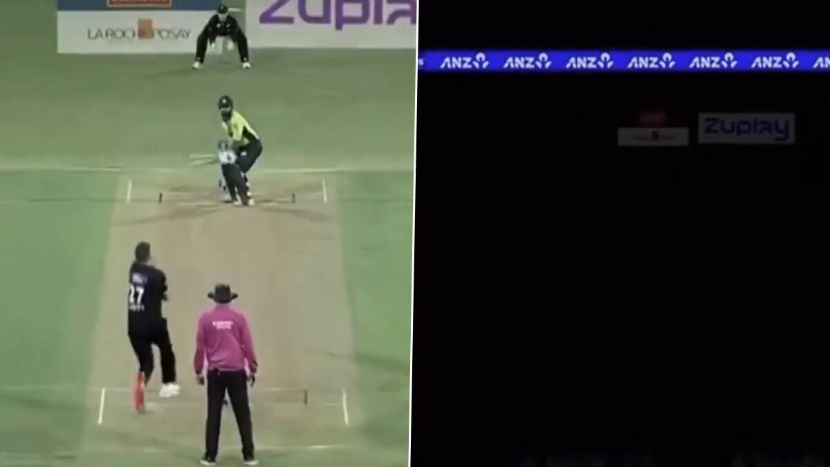 NZ vs PAK Lights Out, Cricket Viral Video: মাঠ জুড়ে ঘুটঘুটে অন্ধকার! নিউজিল্যান্ড বনাম পাকিস্তান ম্যাচে নিভল আলো, দেখুন ভাইরাল ভিডিও