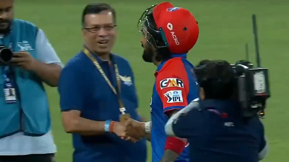 KL Rahul Sanjiv Goenka Viral Video: লখনউকে হারিয়ে দিল্লির জয়ে পর সঞ্জীব গোয়েঙ্কাকে এড়িয়ে গেলেন কেএল রাহুল, দেখুন ভাইরাল ভিডিও