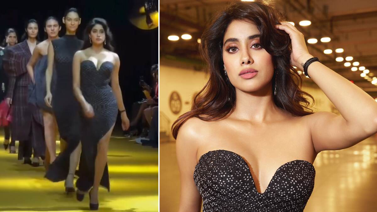 Janhvi Kapoor vs Tamanna Katoch Rampwalk: ফ্যাশন মঞ্চে মুখ পোড়ালেন জাহ্নবী, তরুণী মডেল দিলেন দশ গোল, দেখুন