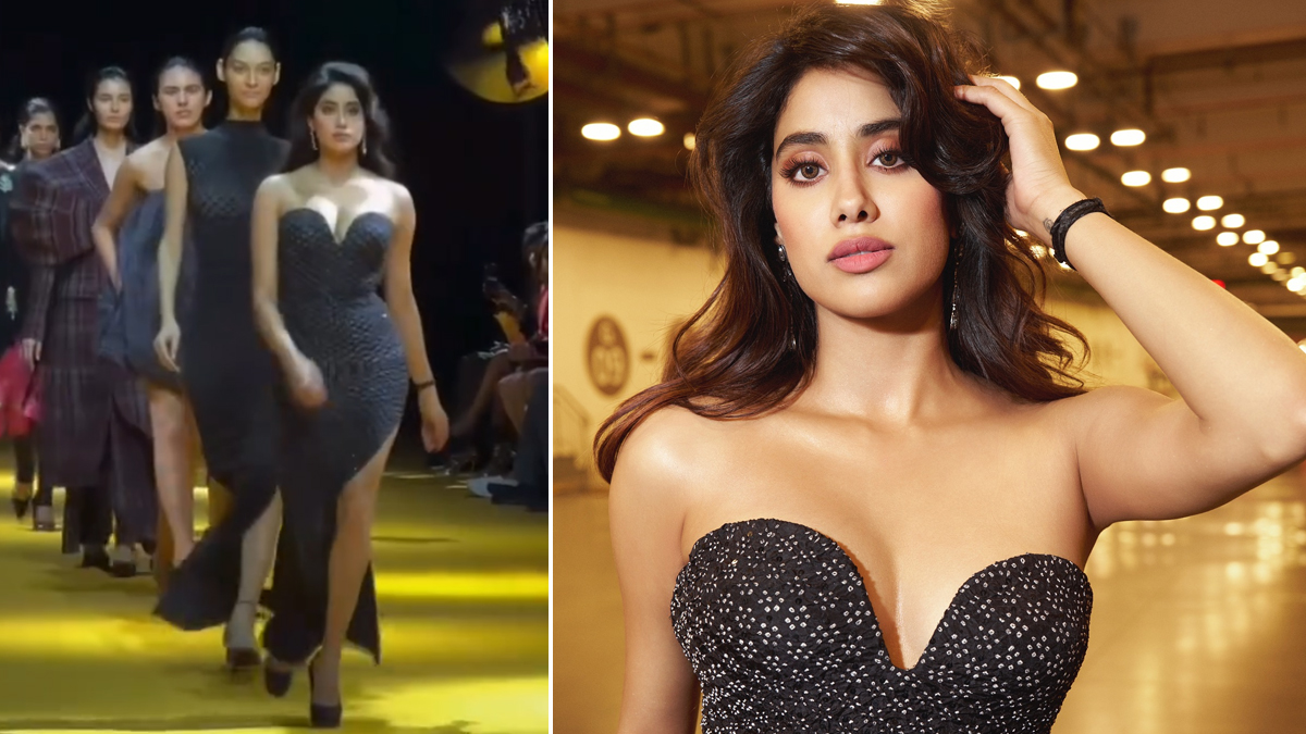 Janhvi Kapoor vs Tamanna Katoch Rampwalk: ফ্যাশন মঞ্চে মুখ পোড়ালেন জাহ্নবী, তরুণী মডেল দিলেন দশ গোল, দেখুন