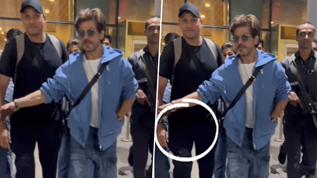 Shah Rukh Khan Video: নিরাপত্তার ফাঁক গলে শাহরুখের খুব কাছে চলে এলেন এক ব্যক্তি, কী করলেন কিং খান? দেখুন